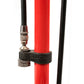 PISTA PUMP - RED STEEL BARREL WITH RED GAUGE