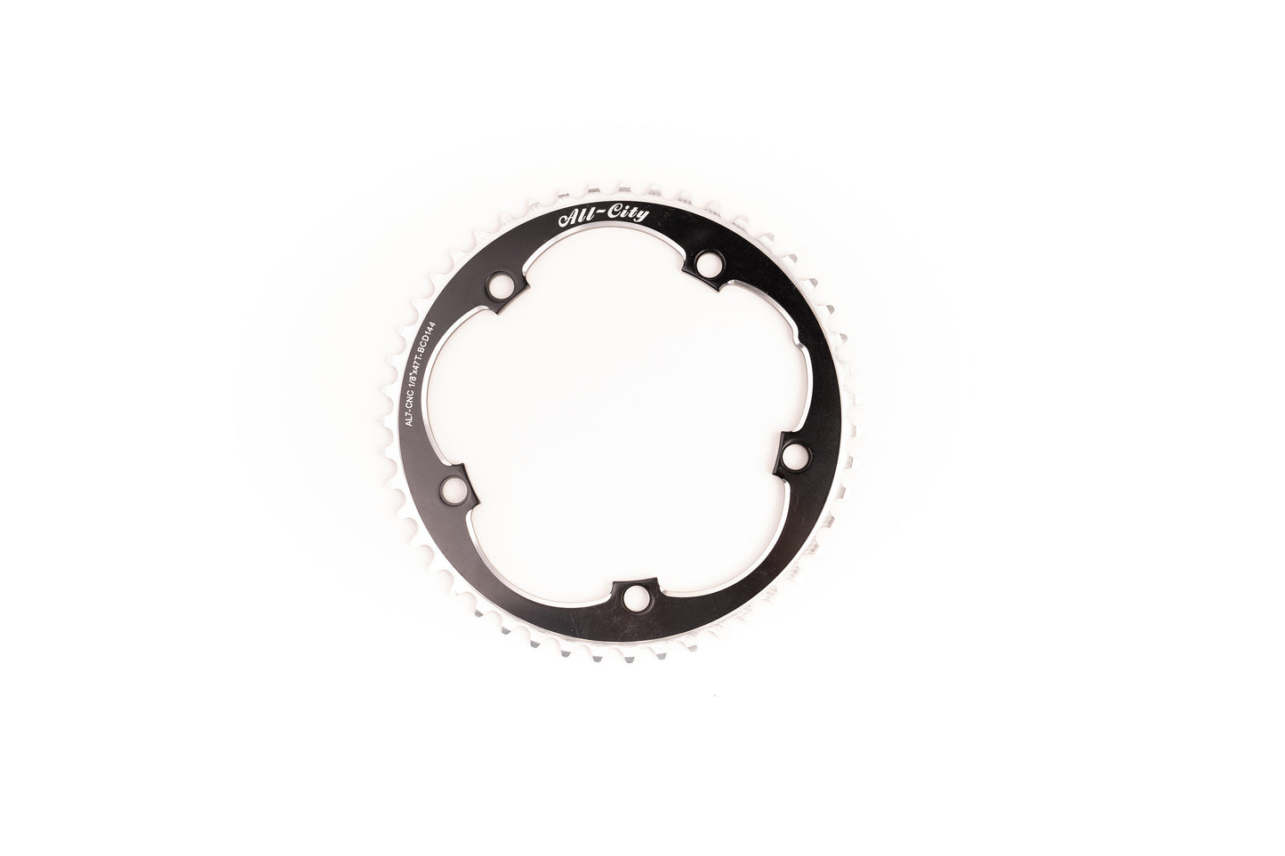 All-City 47T 144 1/8 612 Track Ring Blk