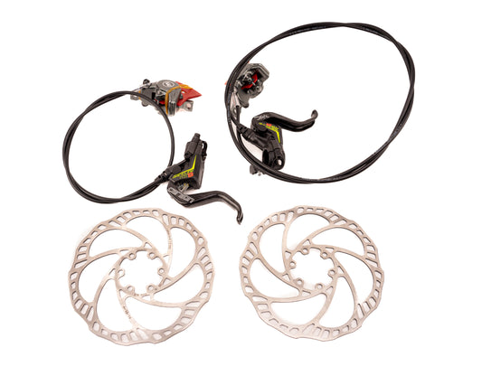 Magura MT8 Lever/Caliper Set Front & Rear