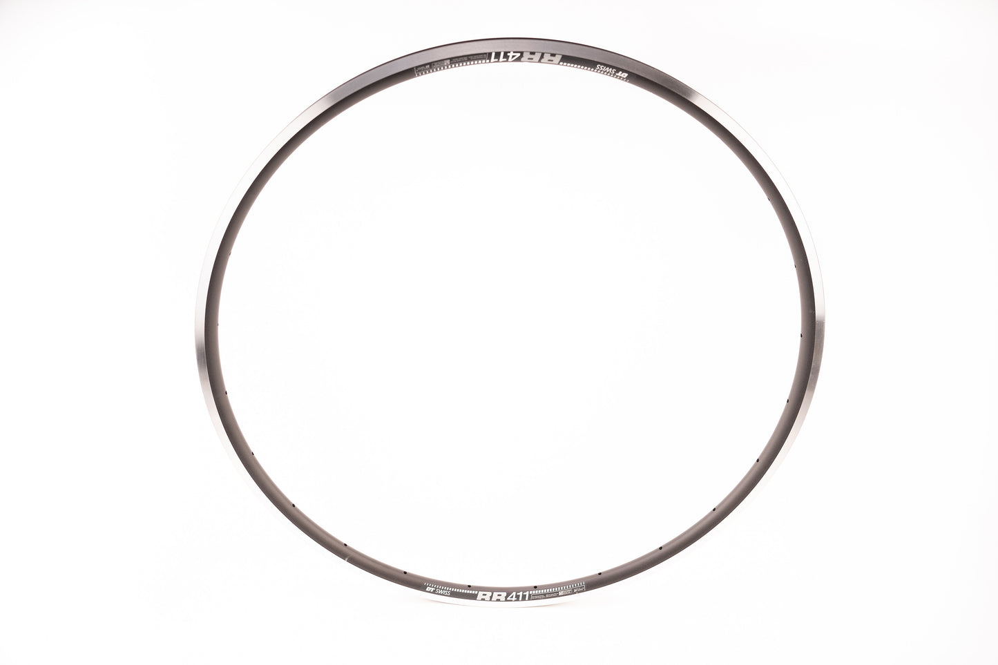 DT Swiss RR 411 Rim 700 Rim 24H Asymmetric Blk