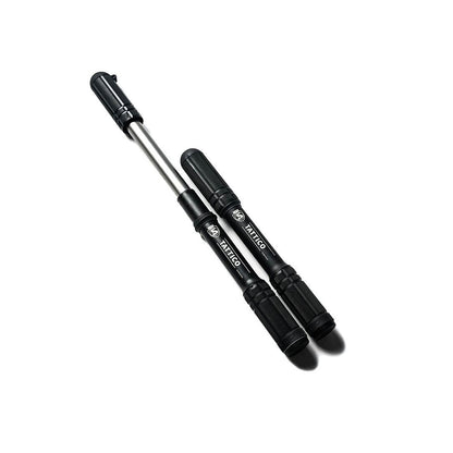 Silca Tattico Mini Pump With Hose And Bottle Cage Mount Black