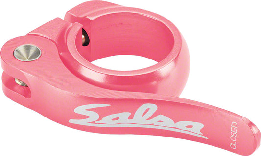 Salsa Flip Lock Seat Clamp 35mm Pnk