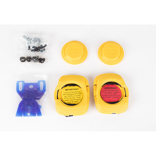 Speedplay Zero Aero Walkable Cleat Set Yellow