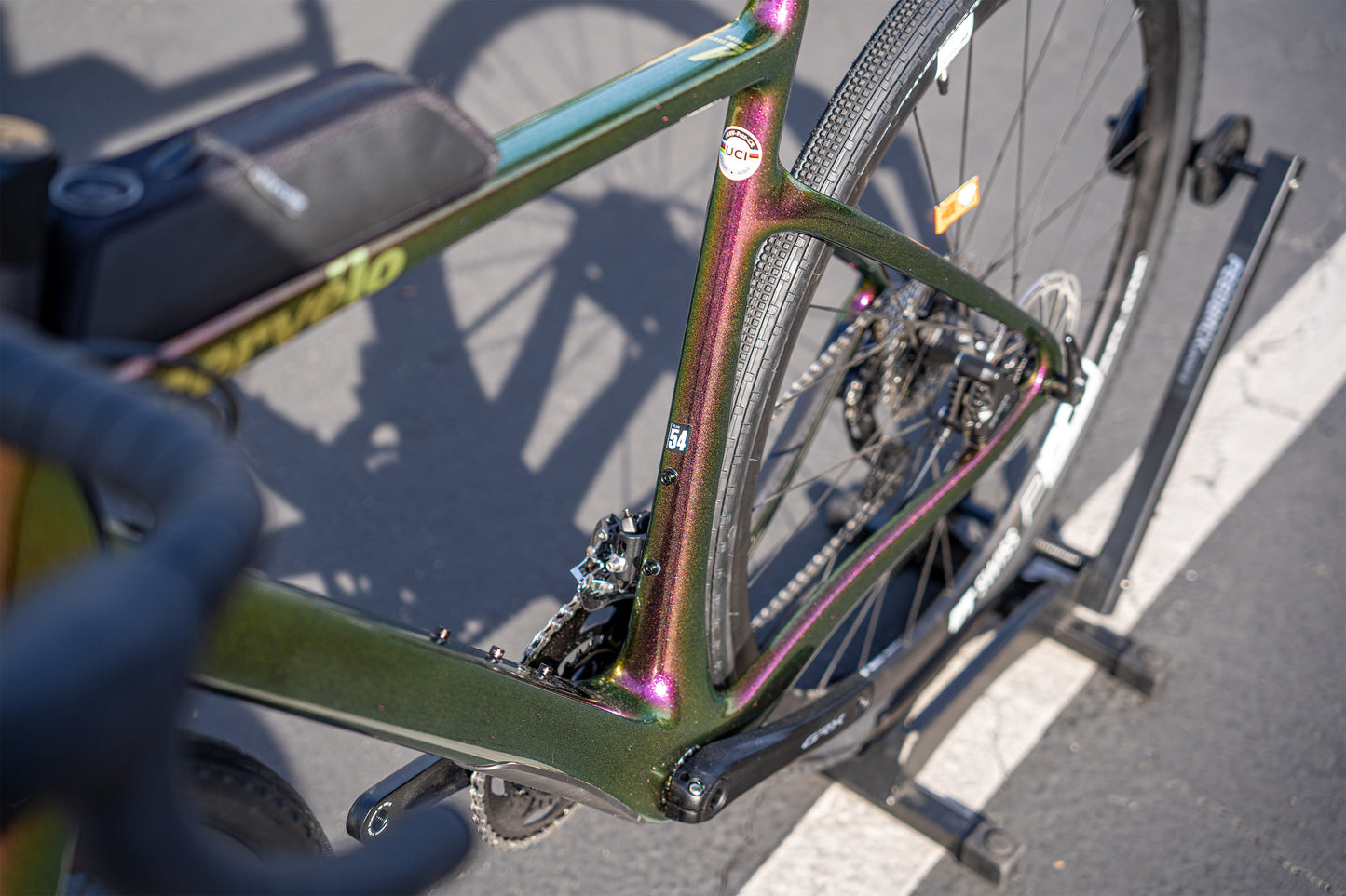 2022 Cervelo Aspero GRX RX810 Purple Sunset 54