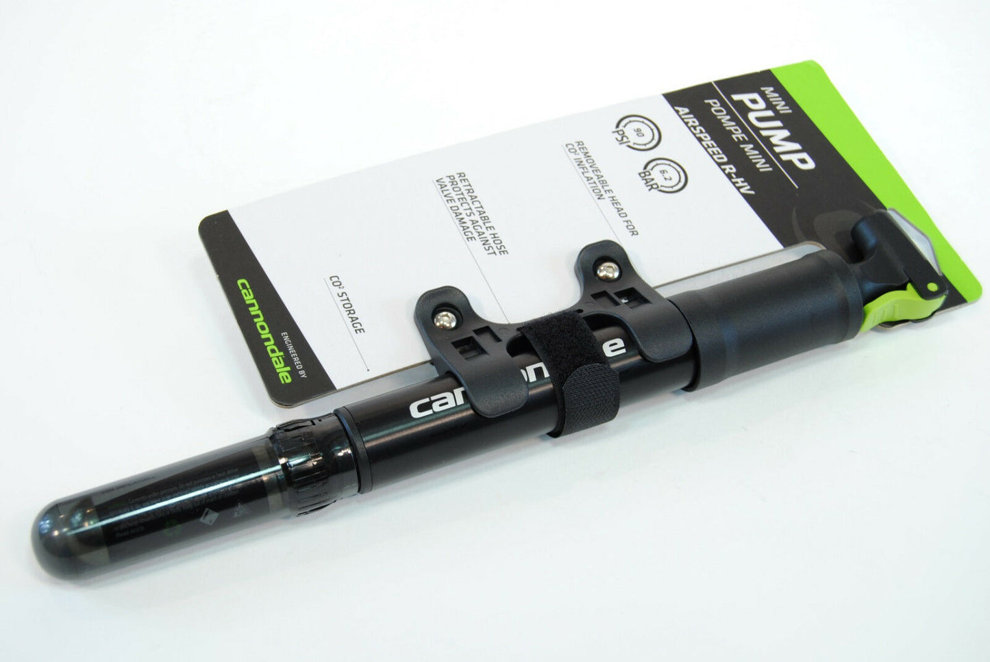 Cannondale Airspeed R-HV Mini Pump Co2 90 Blk