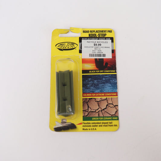 Kool Stop Campy 2000 Brake Pad Grn - Green