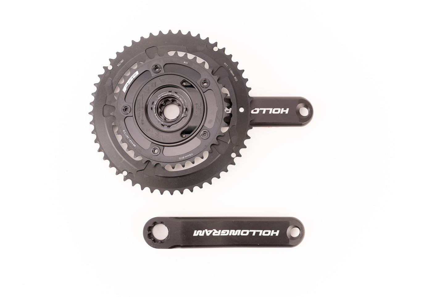 Power2Max NGeco Power Meter Cannondale SiSl2 Crankset 52/36t 172.5mm