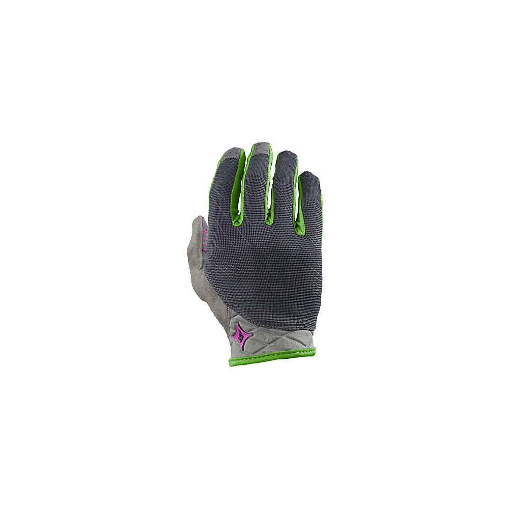 Specialized Lodown Glove Women Carbon/Moto Green Small