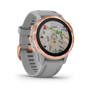 Garmin Fenix 6S Sapphire Rose Gold/Gry Band