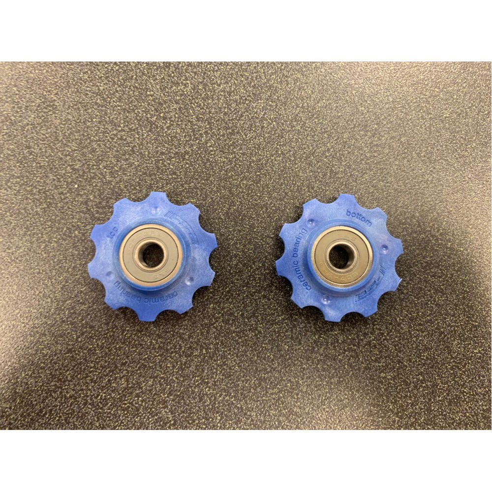 FSA Derailleur Pulleys Full Ceramic + Ceramic Bearings Campagnolo Blu