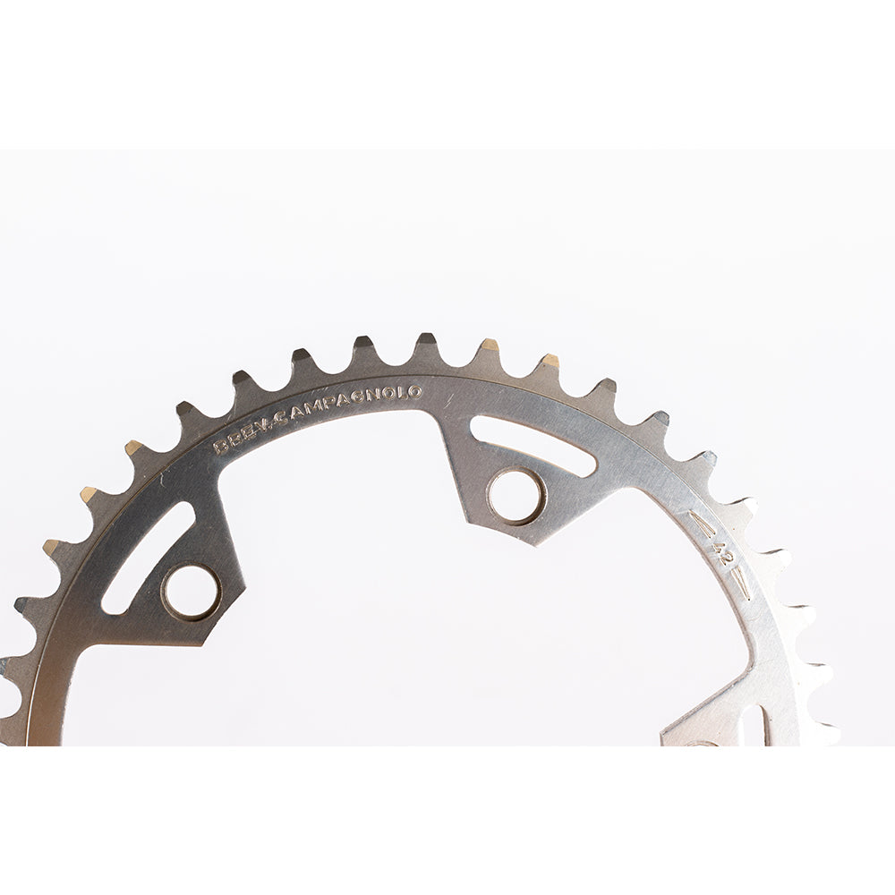 Campagnolo 42 Tooth Track Single Speed Chainring 135mm Silver