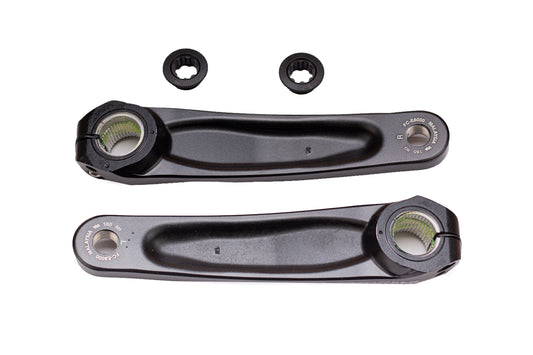Shimano Steps Fc E8000 Crankset No Chainrings Blk W Opkge - Black