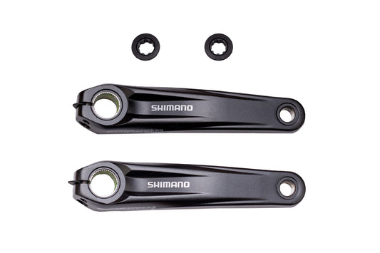 Shimano Steps FC-E8000 Crankset 165MM No Chainrings Blk w/opkge