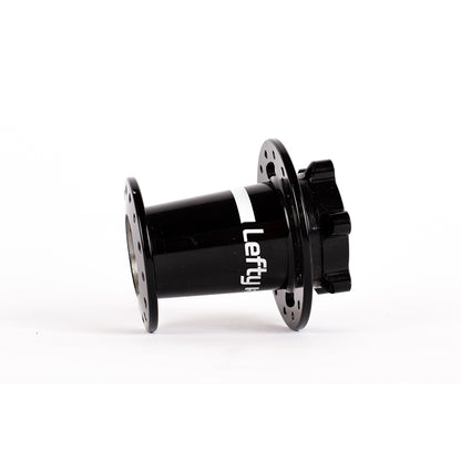 Cannondale Lefty 50 24 Hole Front Hub Black / White 6-Bolt Disc