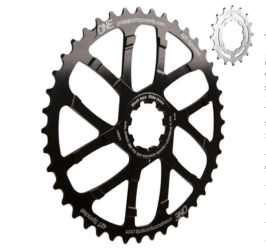 ONEUP CASSETTE COG 42T BLACK