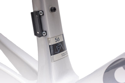 2014 Cervelo R3 Framset Silver / Navy Blue 56