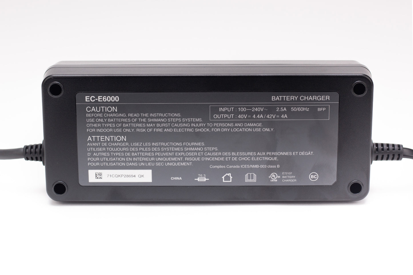 Shimano EC-E6000-2 Battery Charge For Steps SM-BTE60 w/opkge