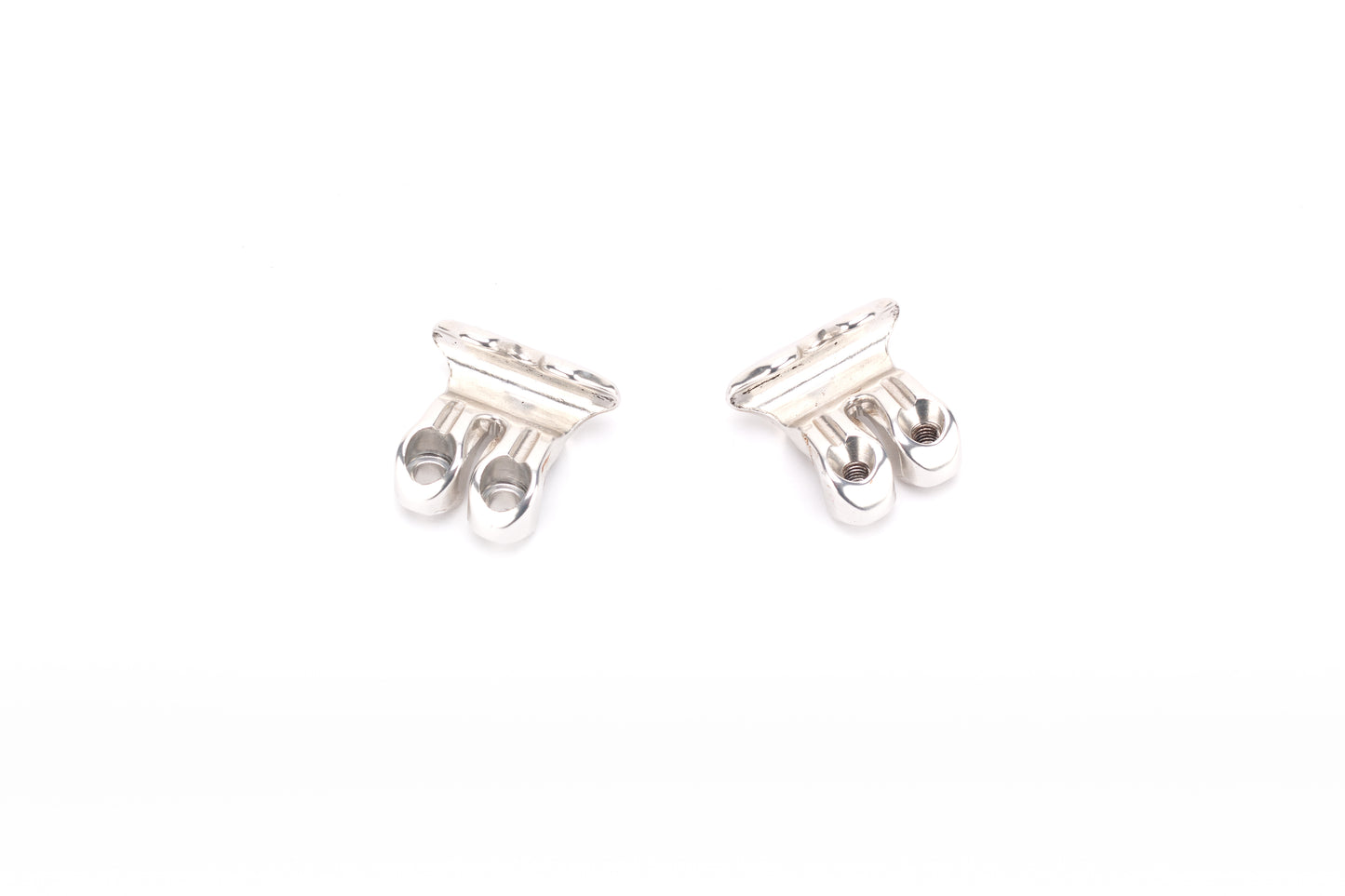 Shimano Seatpost OS Clamps Dual Bolt Clamp Silver