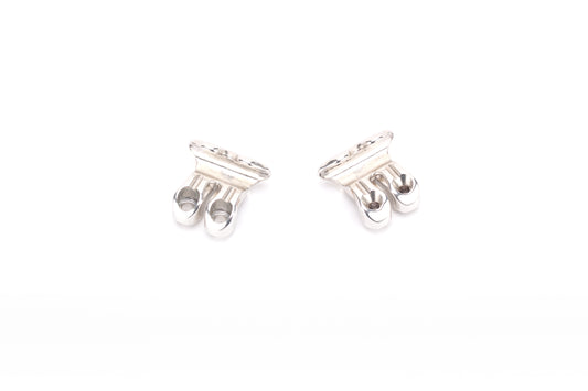 Shimano Seatpost OS Clamps Dual Bolt Clamp Silver