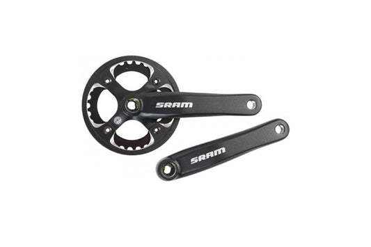 SRAM S600 PowerSpline 175mm Crank 42T Guard 104mm BCD Blk