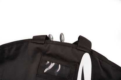 Single Wheel Bag Zipp 700c Black/white/grey