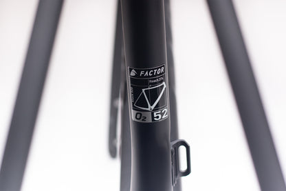 2019 Factor O2 Disc Frameset Stealth 52