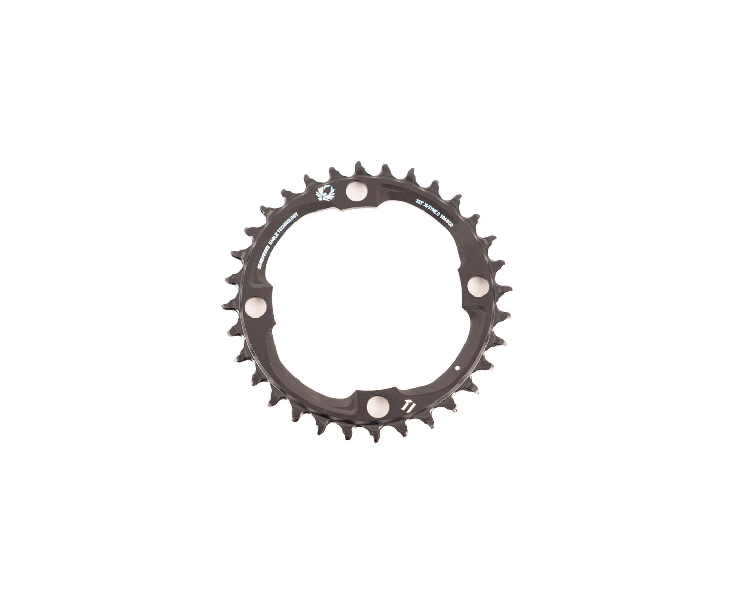 Sram X Sync 2 Chainring 11 12 Spd 32T Bcd Blk - Black