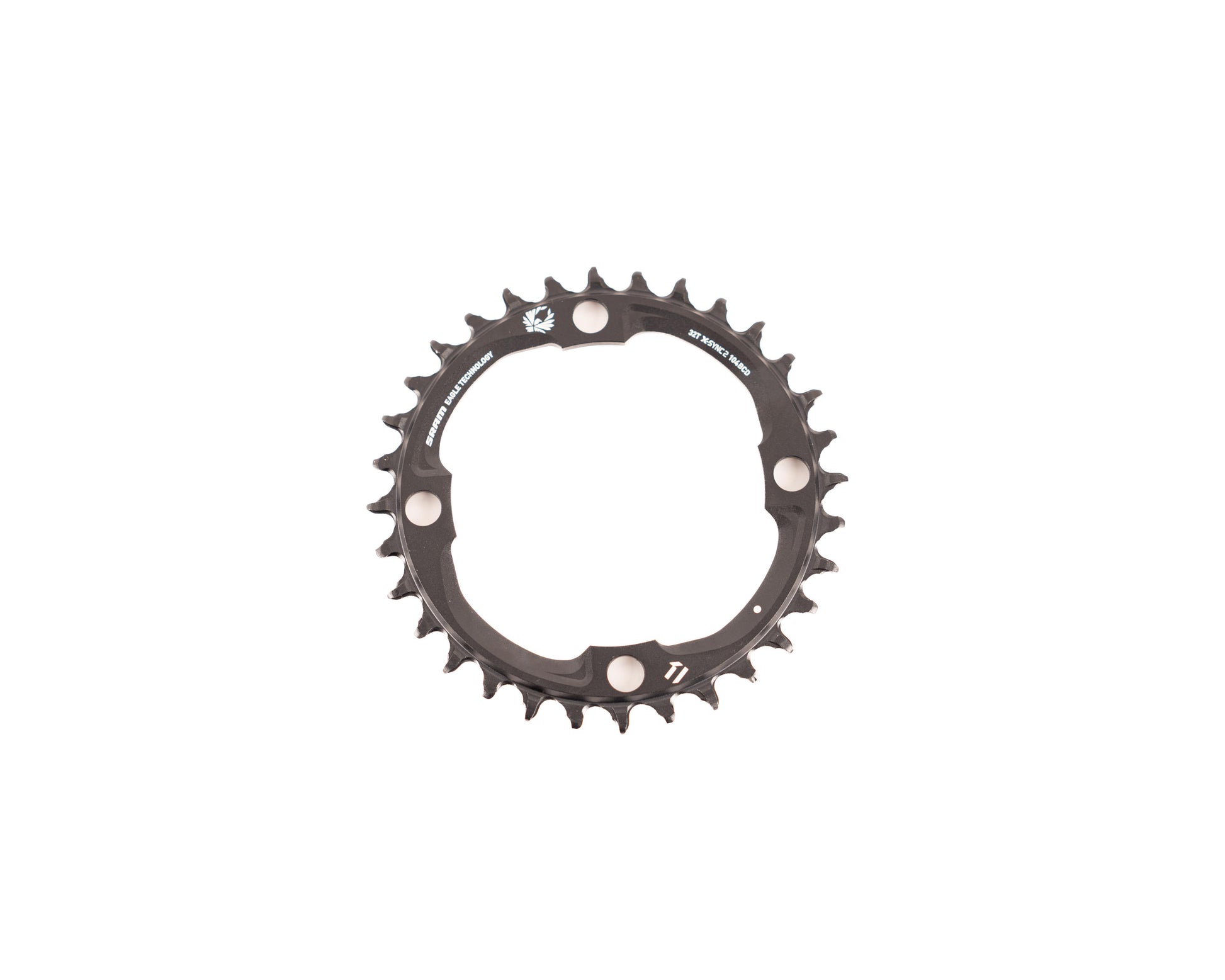 Sram X Sync 2 Chainring 11 12 Spd 32T Bcd Blk - Black