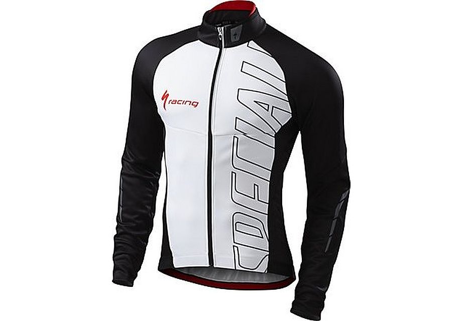 Specialized Therminal Jersey LS Blk/Wht Team SM