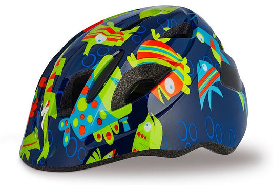 Specialized Mio Helmet Navy/Green Fish Toddler