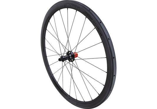 Specialized Rapide Clx 40 Tubular Rear Rear Wheel Satin Carbon/Gloss Black 700c