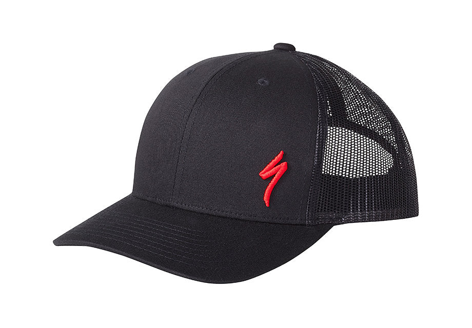 Specialized Podium Hat Trucker Fit Hat Black One Size