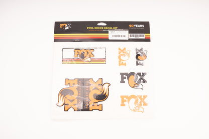 Fox Shox Decal 2015 AM Heritage EVOL Kit Org