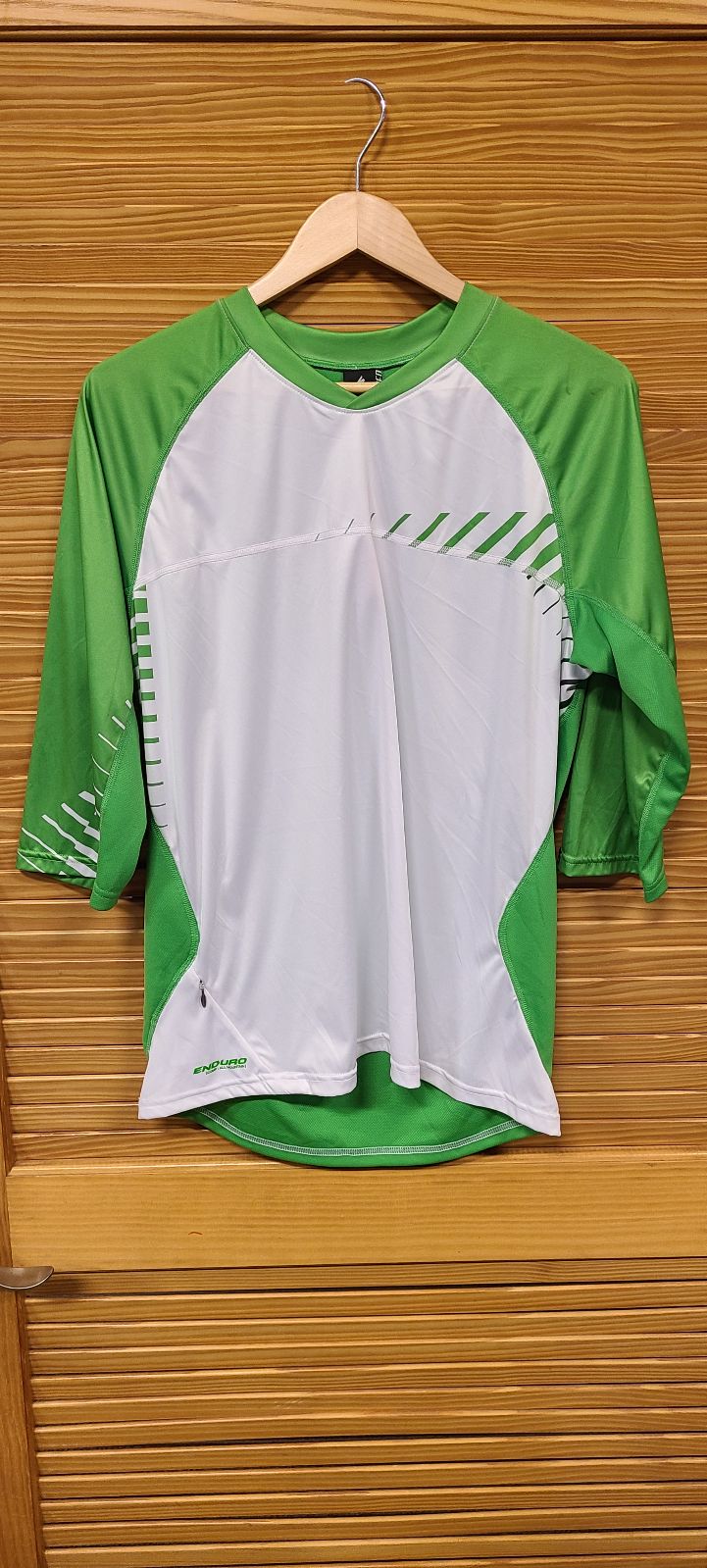 Specialized Enduro Comp 3/4 Jersey Wht/Moto Grn MD
