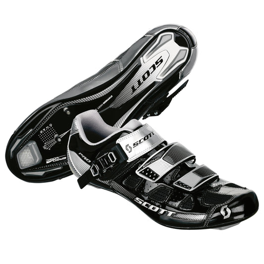 Scott Shoe Scotttt Road Pro Black/Silver Gloss