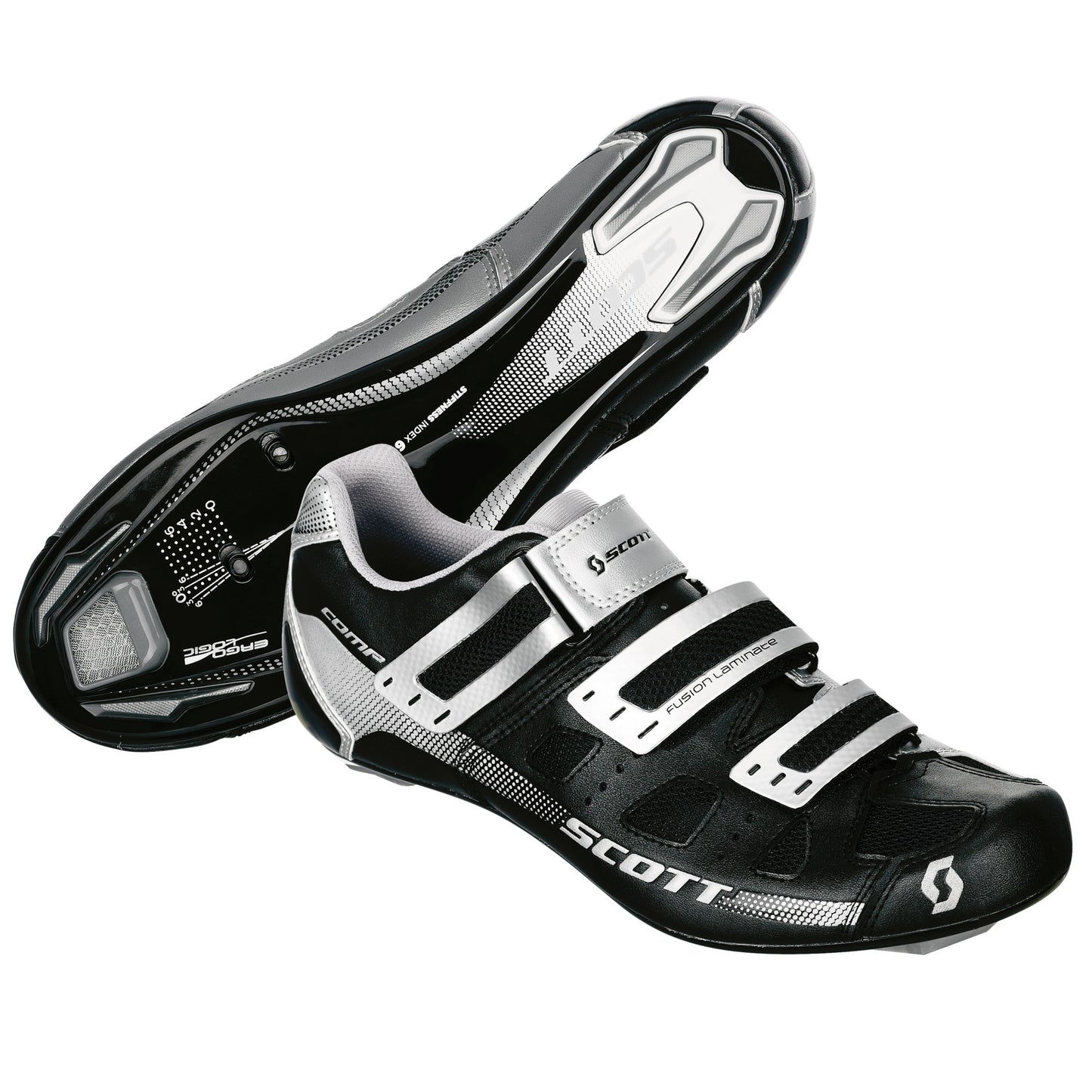 Scott Road Shoe Comp Black/Silver