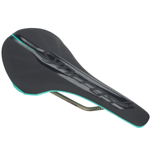 Syncros Saddle XR1.5 Black/Teal Blue narrow