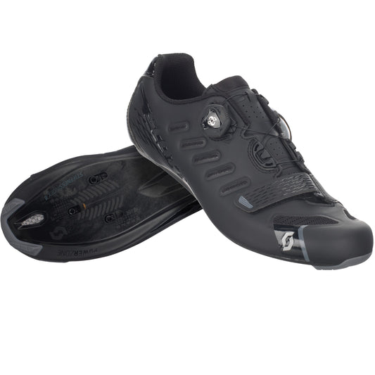Scott Road Shoes Team Boa Matt Black/Gloss Black 42