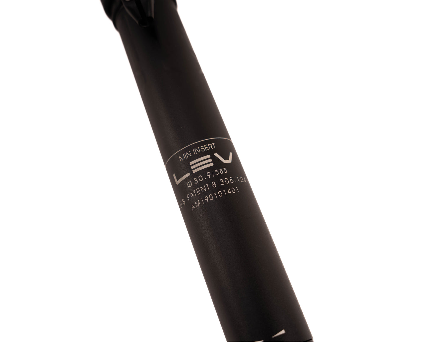 KS Lev 30.9 Adjustable Height Post 125mm Blk w/Remote