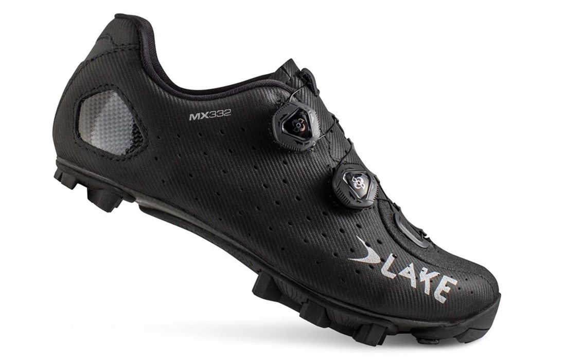 Lake MX332 Shoe Blk/Sil 48