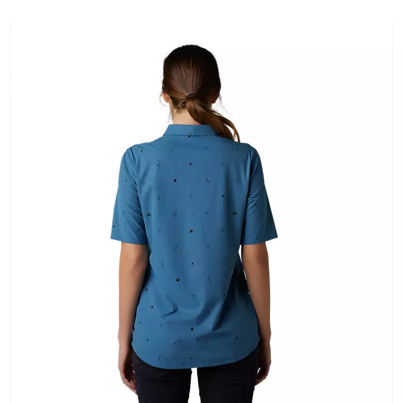 Fox Women's Ranger Ss Woven Jersey