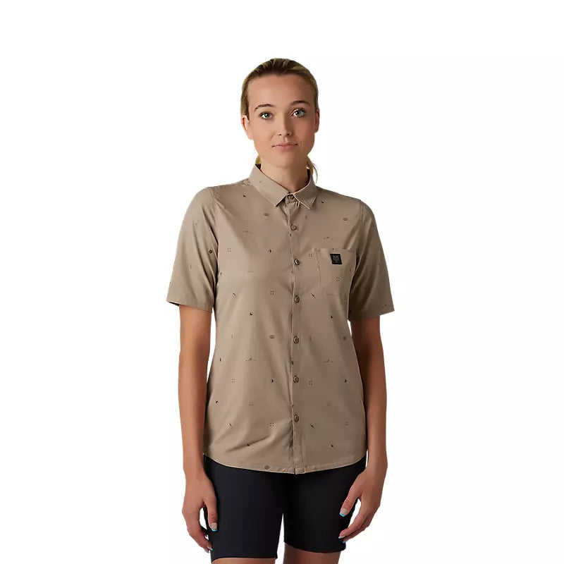 Fox Women's Ranger Ss Woven Jersey