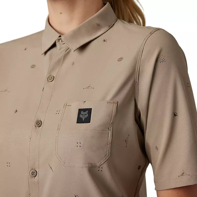 Fox Women's Ranger Ss Woven Jersey