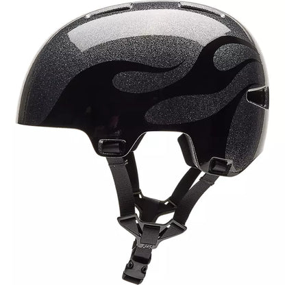 Fox Flight Helmet Silver Metal Silver