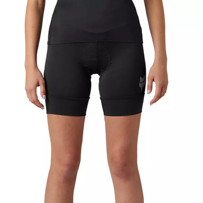 Fox W Tecbase Lite Liner Short Blk Xs