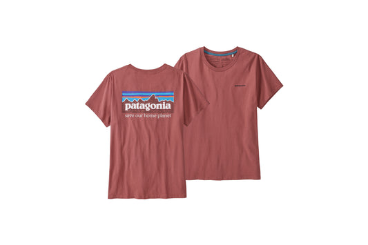 Patagonia P-6 Mission Organic T-Shirt Wmns Rosehip