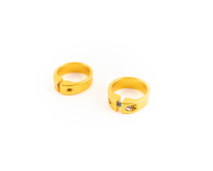 Specialized Grip Locking Ring Mix Ano Pair (GOLD)