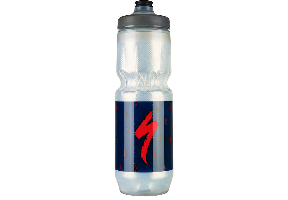 Specialized 23 Oz Insulated Wgb Ea Bottle Translucent/Blue/Red 23 OZ