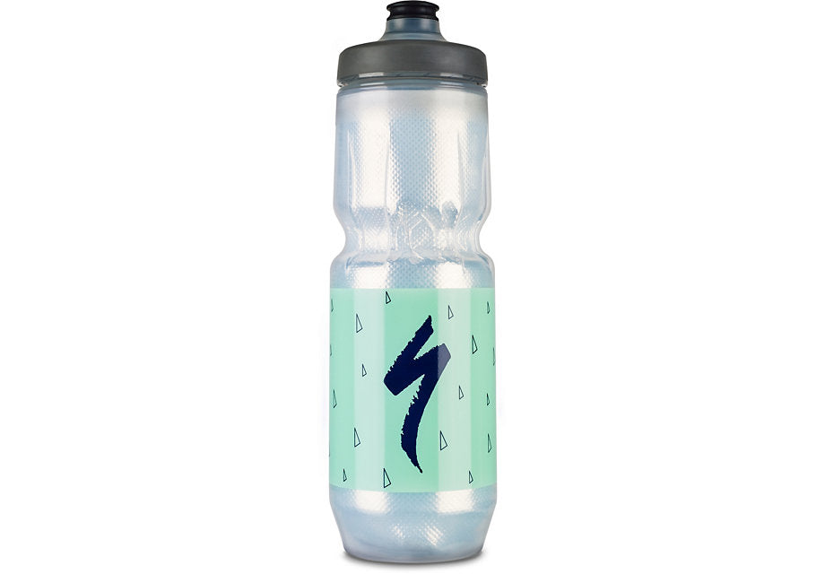 Specialized 23 Oz Insulated Wgb Ea Bottle Translucent/Mint/Blue 23 OZ