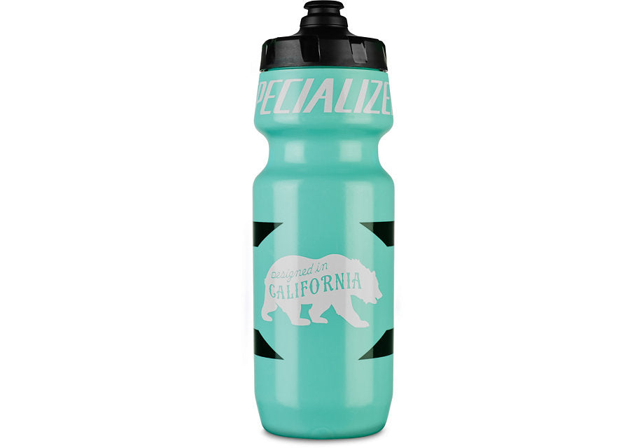 Specialized 24 Oz Bm 2Nd Gen Ea Bottle Turquoise/Black Design Bear 24 OZ